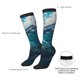 thumbnail image 4 of Fotbe Airplane Shark Calcetas Divertidas Estampadas para Hombre y Mujer, Calcetas de Algodón hasta la Rodilla para Caminar, Correr, Enfermería y Embarazo, 4 of 6