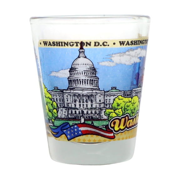 Washington DC Wraparound Shot Glass