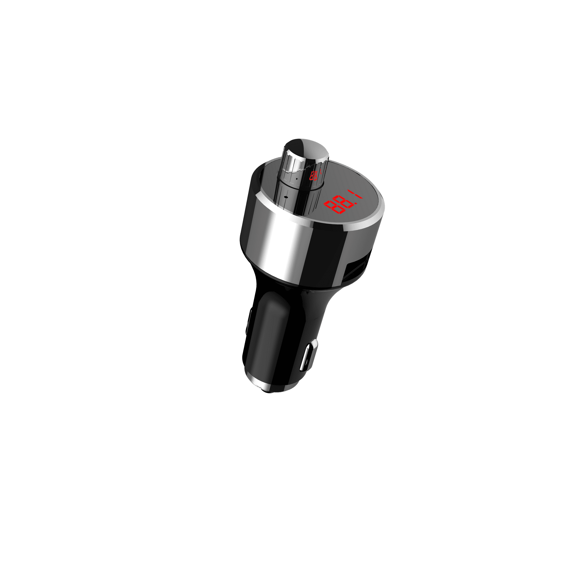 Auto Drive metallic Bluetooth FM transmitter hands-free calling compatible with smartphones