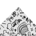 thumbnail image 4 of Yayeee Tapestry Wall Hanging for Bedroom 60" x 51" Living Room Home Wall Art Decor, Rainbows Clouds, 4 of 7