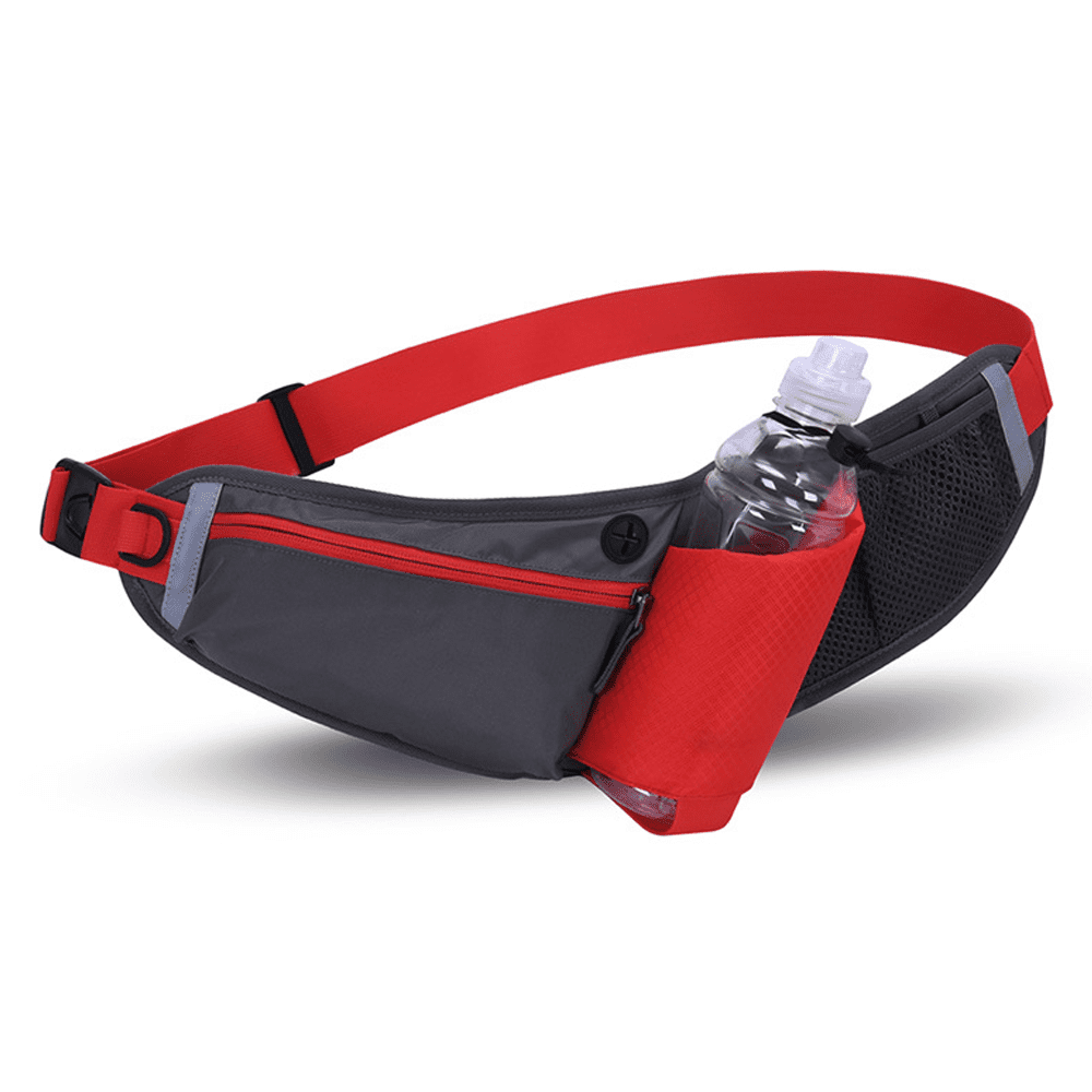 Running Belt Hydration Waist Pack with Water Bottle Holder for Men