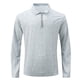 thumbnail image 1 of Blusa y camisa de manga larga con cuello vuelto para hombre, estilo informal de negocios, de moda, con media cremallera y manga larga con cuello vuelto para hombre., 1 of 5