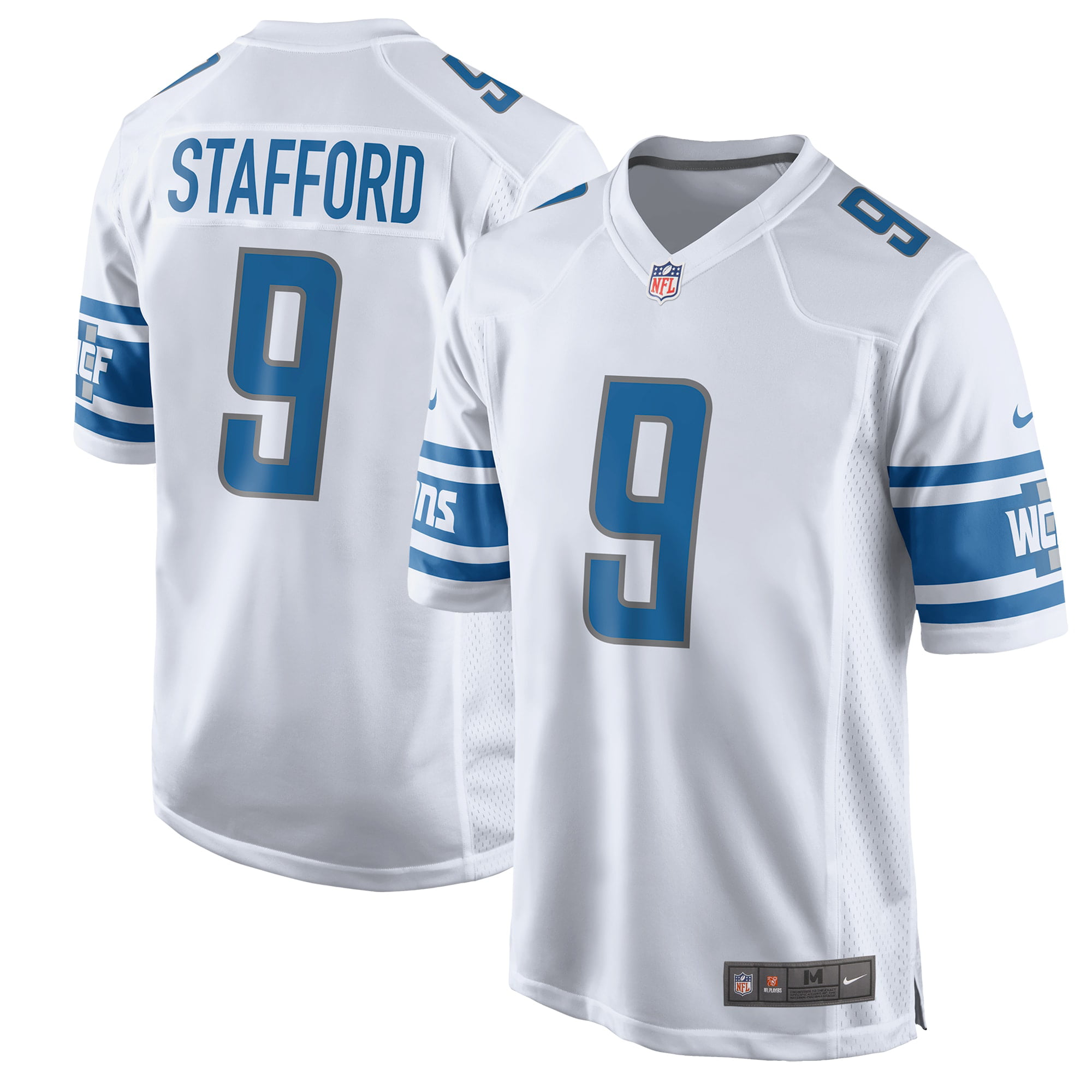 فازلين للاظافر Nike Detroit Lions #9 Matthew Stafford Light Blue Game Jersey تنام