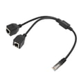thumbnail image 2 of RJ45 Ethernet Splitter Cable, 1 Male To 2 Female Port Anti Interference Cat5 RJ45 Ethernet Splitter 1 To 2  For RJ45 Interface, 2 of 8