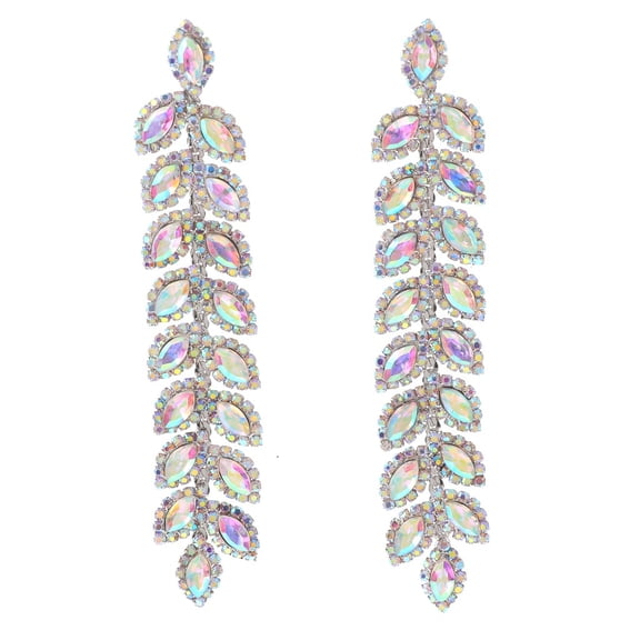 Large Chandelier Rhinestone Earring