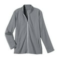 thumbnail image 2 of CATALOG CLASSICS Womens Sweat Suits 2 Piece Set Jogger Track Suits, Thin Stripe - Medium, Heather Gray, 2 of 4