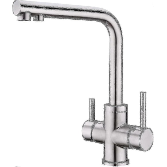 Fong Fong 3 Way Kitchen Faucet, 360 Rotatable Kitchen Faucet, 3 In 1 Water Filter Mixer, Stainless S Edition a_Perfect Gift
