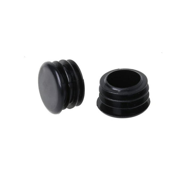 Necvior 2 Pcs/Set Bicycle Handlebar Cap Plug Dustproof Grips End Bar Plugs Plastic Stopp