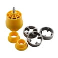 thumbnail image 2 of Clearance! Rework Season! Electric Drill Compatible Pvc Pipe Threader Kit With Various Die Sizes, Pvc Thread Maker Tool, Pvc Pipe Threader Kit, Pvc Pipe Threader With 3 Dies, 1/2", 3/4", 1" (External), 2 of 7