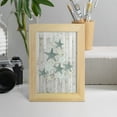 thumbnail image 4 of Coastal Christmas III -Framed Print w/glass-Natural Wood, 4 of 7