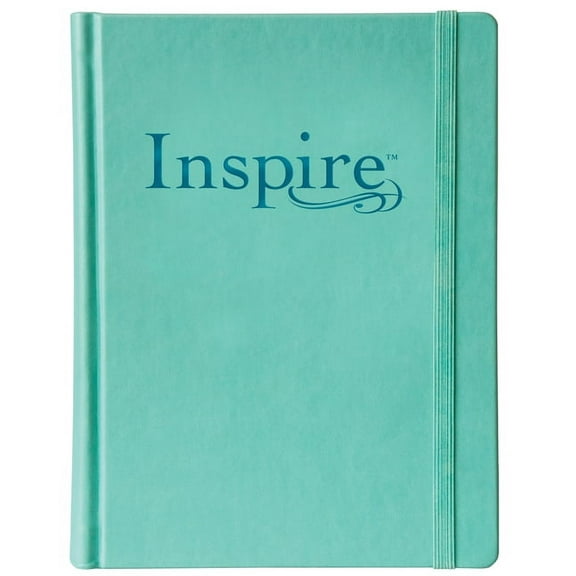 Inspire Bible-NLT-Elastic Band Closure: The Bible for Creative Journaling, (Hardcover)