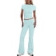 thumbnail image 1 of Traje de pantalón ancho y camisa deportiva elegante de color liso para mujer: conjunto informal y formal con tejido cómodo, tallas reales: tallas S-XXL, 1 of 8