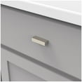 thumbnail image 7 of Hickory Hardware HH075280-FO-10B 32 mm CC Streamline Cabinet Pull, Flat Onyx - Pack of 10, 7 of 7