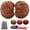 A Set, variant on 2026 New Wenwan Walnut,1.8" Chinese Walnuts with Storage Bag & Brush,Traditional Stress Relief Polishing Walnuts,for Relaxation & Focus for Fathers, Elders & Collectors,Massager