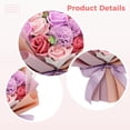 thumbnail image 3 of Ramo Rosas Jabón Morado, Rosas Preservadas En Caja Regalo, Arreglo Floral Lujo, Decoración Romántica, Ideal Día Madre, Valentín, Cumpleaños, 3 of 5