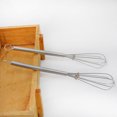 thumbnail image 2 of 2pcs Hair Color Cream Mixer Stir Stainless Steel Salon Whisk Salon Hand Mixer (Silver), 2 of 9