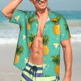 thumbnail image 6 of Hawaiian Shirts for Men Button Down Mens Hawaiian Shirts Short Sleeve Series, 6 of 8