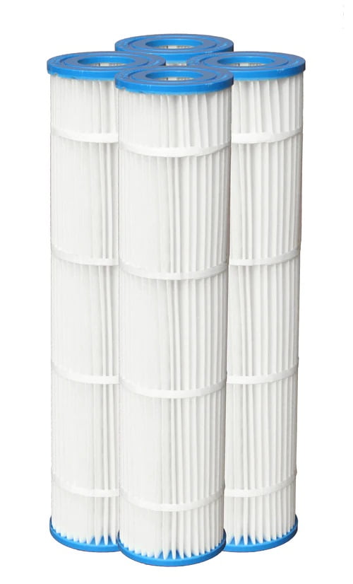 Pool Filter 4 Pack Replacement for Pentair Quad DE 80 Filter Cartridge