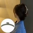 thumbnail image 2 of CSChome Pince à Cheveux en Forme de Griffe Antidérapante Croisée Couleur Unie Pince à Cheveux Décorative Givrée Grande Pince à Cheveux Outil de Coiffure, 2 of 7