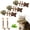 4PCS, variant on Catnip and Silvervine Chew, Fish Bone Cat Dental Chew Toy,Wooden Catnips Teeth Cleaning Stick, Fish Bone Cat Dental Chew Toy, Natural Silver Vine Kitten Chew Toys for Indoor Cats Boredom Relief
