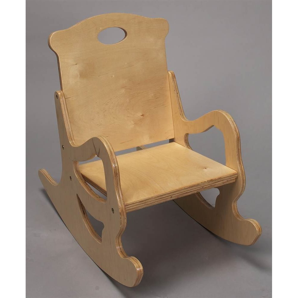 Natural Wood Child's Rocking Chair - Walmart.com - Walmart.com