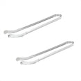 thumbnail image 1 of Pinzas para Girar Salchichas para Barbacoa Pinzas para Barbacoa Pinzas Resistentes para Servir Pinzas de Metal para Alimentos Pinzas de Cocina para Asar 2 Piezas, 1 of 6