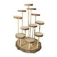 thumbnail image 2 of Expositor de madera con soporte de exhibición, vitrina, estante de exhibición multifunción de varios niveles 11 plataformas, 2 of 9