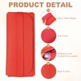 thumbnail image 3 of Uxcell 2 Pcs Fundas suaves para gafas de cuero, estuche portátil para gafas para mujeres y hombres, estuches para gafas de sol rojos, 3 of 7