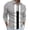 A-Grey482, variant on Mens Polo Shirts Central Vertical Color Block Panels Shirts Half Zip Neck Side Pocket Relaxed Fit Tops