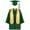 Green, variant on BloomJoy 2-12T Kindergarten and Preschool Graduation Cap and Gown, Stole,Tassel and 2025 Charm for Toddler Kid Navy 8-9 Years Little Kid