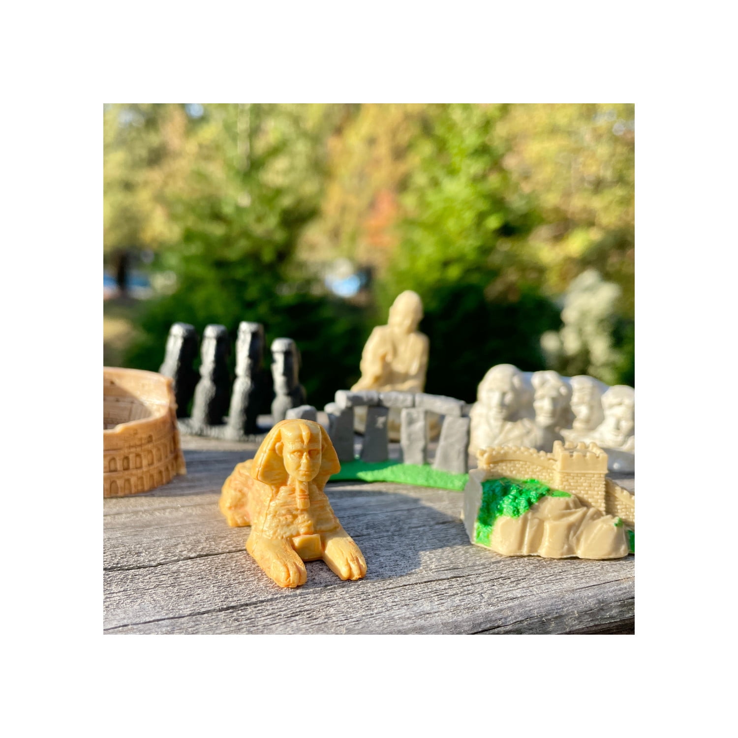 Safari Ltd. World Landmarks TOOB - 7 Figurines: Mount Rushmore