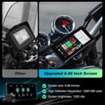 thumbnail image 4 of 6.86 Inch Portable Motorcycle DVR Wireless Carplay Android Auto Touchscreen Waterproof Monitor GPS N, 4 of 5