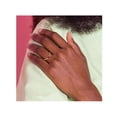 thumbnail image 3 of 10K Yellow Gold Natural Red Garnet Heart Promise Ring 1/2 Carat (ctw), 3 of 3
