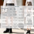 thumbnail image 3 of Eryao Toddler Pleated Skirt Preppy A Line Plaid School Uniform Skirts with Shorts Casual Comfort Button front Mini Tennis Skorts Black,11-12 Years, 3 of 9