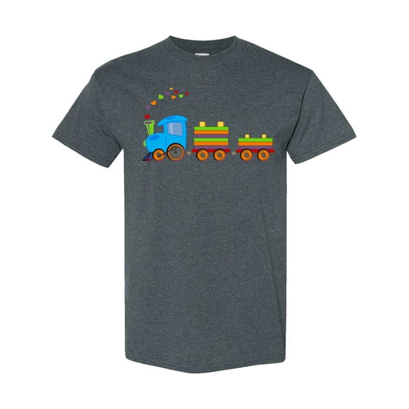 Inktastic Colorful Toy Train T-Shirt