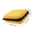 thumbnail image 2 of ETHZZLE Guitar Pick Holder Bag Yellow Eva Nylon Portable Storage for Musical Instrument Picks, 2 of 6