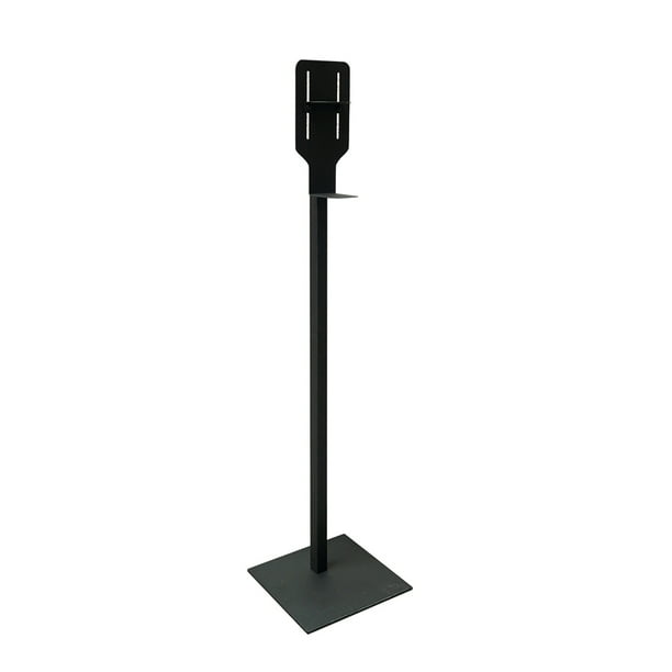 Pedestal para dispensador de gel antibacterial armable Negro Marca BAKAN Modelo JESSY