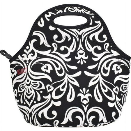 Built Gourmet Getaway Lunch Tote Damask Black