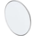thumbnail image 1 of 30X Magnifying Mirror, Portable for Tweezing, Makeup, Eyebrows Round Magnified Mirror with 3 Suction Cups, Use for Checking Details (Silver), 1 of 8