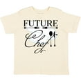 thumbnail image 3 of Inktastic Future Chef with silverware and hat Boys or Girls Toddler T-Shirt, 3 of 5