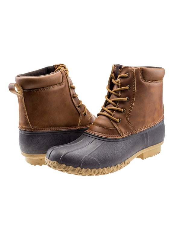 mens duck boots wide