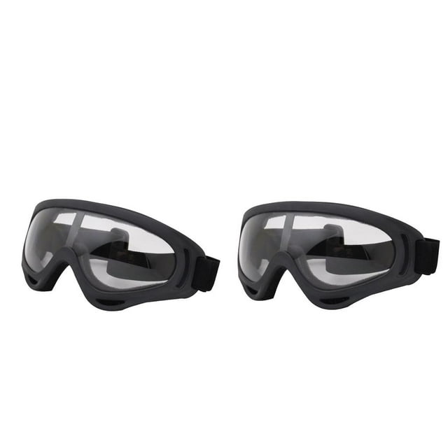2 piezas de gafas de motocicleta polarizadas con protección con de lentes para el Zulema Gafas de impacto de motocicleta