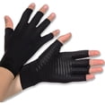 thumbnail image 1 of Pares de guantes de cobre para artritis talla M, guantes de compresión para artritis reumatoide, protección para la muñeca, 1 of 5