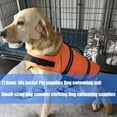 thumbnail image 4 of Adjustable Dog Life Vest with Reflective Strips & Secure Buckles, High Buoyancy Swim Gear for Small Breeds Pool Beach, 4 of 17