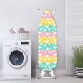 thumbnail image 3 of HELLHERO Heart Stripe Pattern Ironing Board Covers Easy Fit Ironing Board Protector Cover Soft Fabric for Laundry Accessories for Mother, 3 of 5