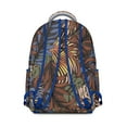 thumbnail image 3 of Hawaii Tropical Wind Palm Leaves Print Backpack: Large Capacity Durable Daypack for Students, Lightweight Laptop Bookbag with Padded Sleeve, Perfect Gift for Campus Commute, 3 of 6
