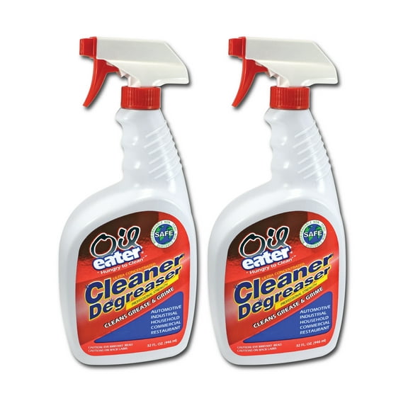 Oil Eater Cleaner/Degreaser (32 oz Spray Bottle) 2 Pack