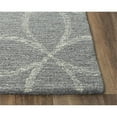 thumbnail image 4 of Alora Decor Peace 8'9" x 11'9" Geometric Gray/Gray Hand-Tufted Area Rug, 4 of 4