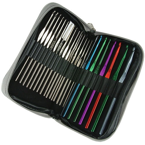 Boye Crochet Master Steel & Aluminum Crochet Hook Set