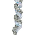 thumbnail image 2 of 7" Gray and Blue Glitter Spiral Twist Icicle Christmas Ornament, 2 of 3